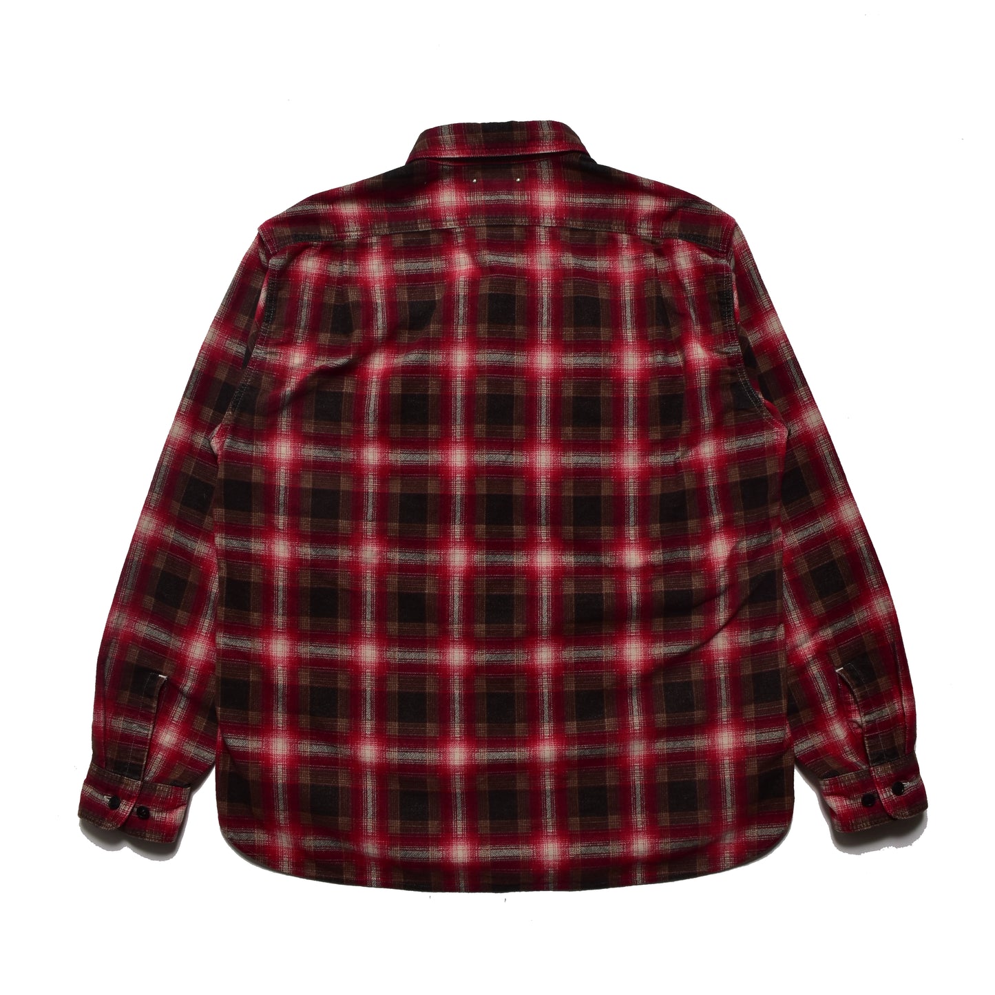 Plaid Print Flannel Work SH