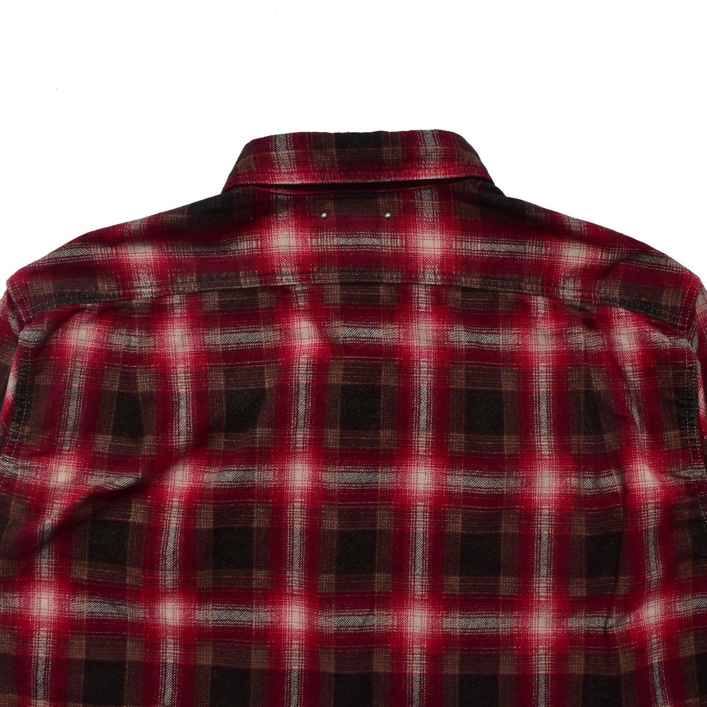 Plaid Print Flannel Work SH