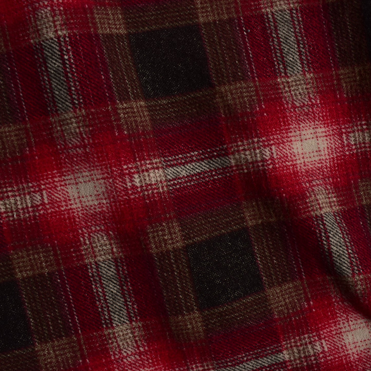 Plaid Print Flannel Work SH