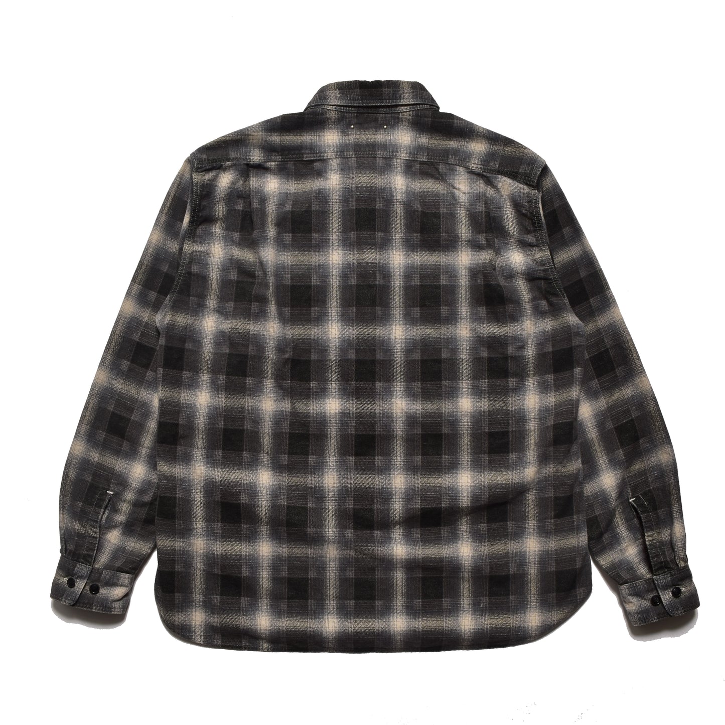 Plaid Print Flannel Work SH