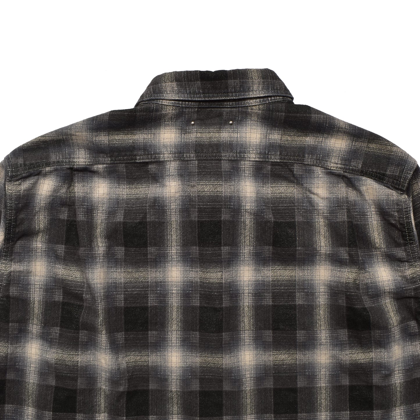 Plaid Print Flannel Work SH