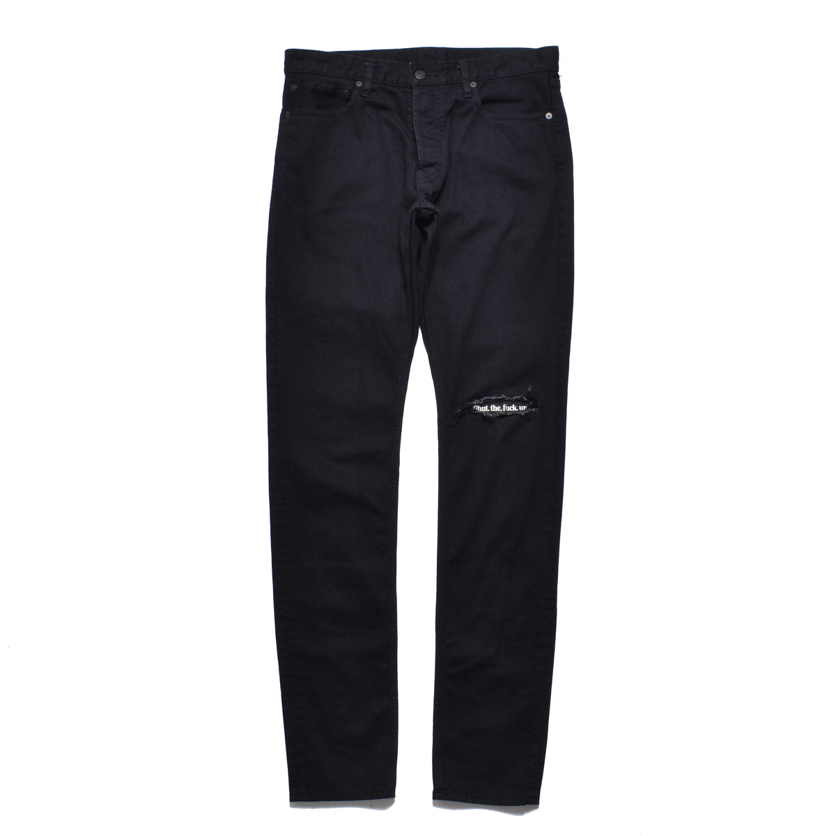 Black STR Denim S.Slim Jeans KST