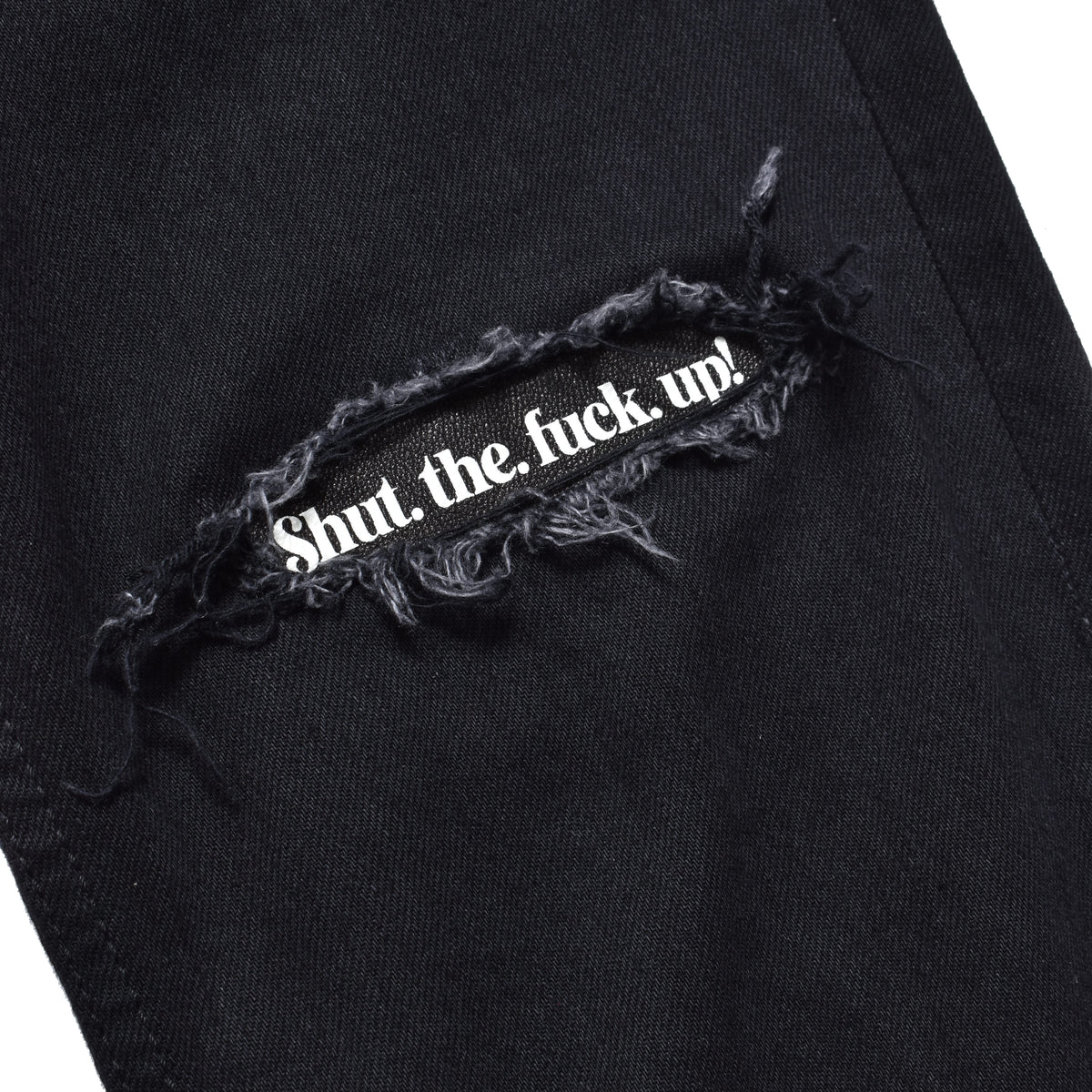 Black STR Denim S.Slim Jeans KST