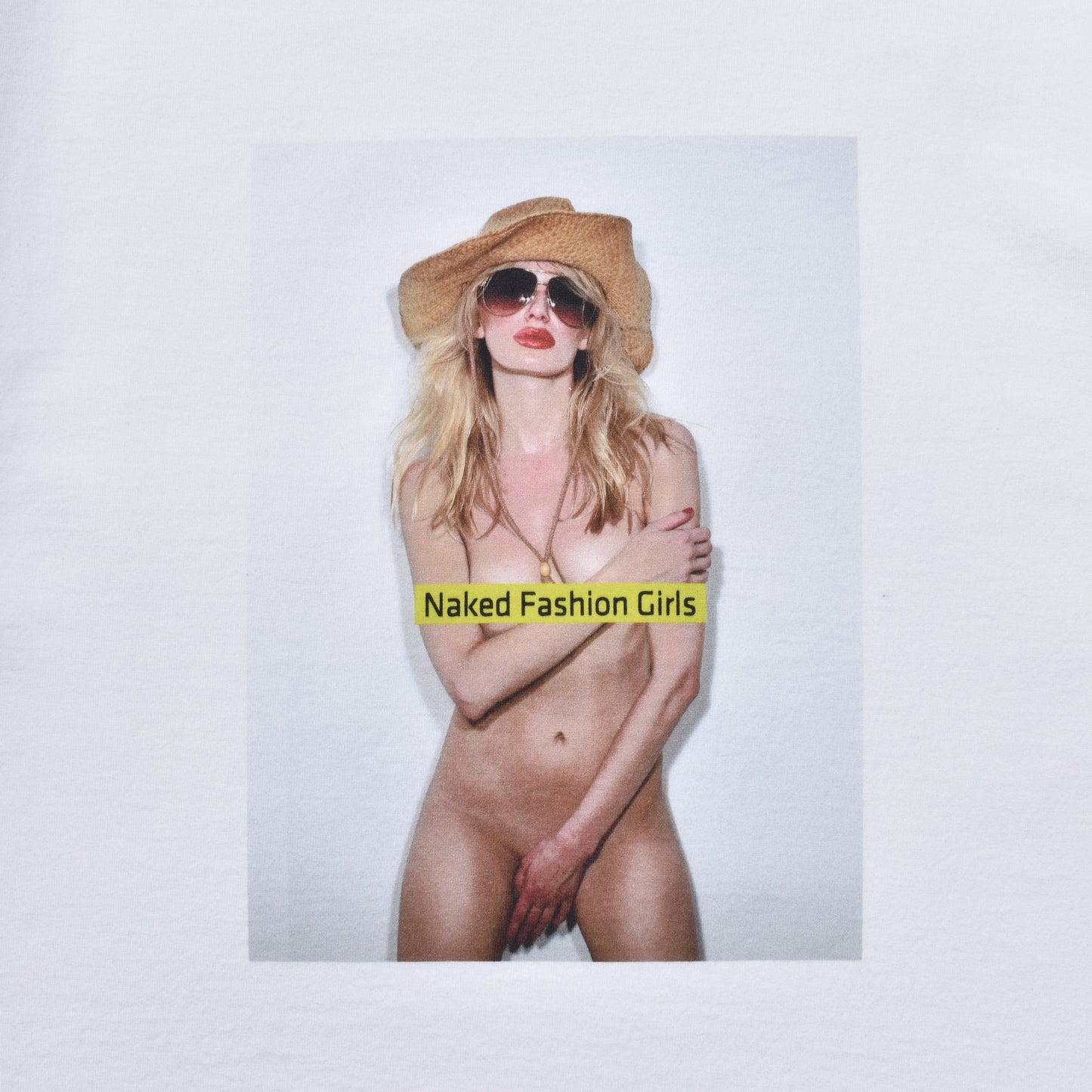 Mike Dowson Naked Summer Girl Photo Tee by Stie-lo