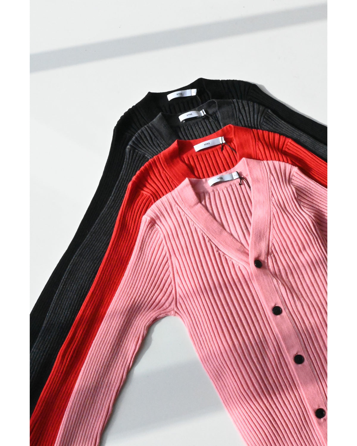 WIDE RIBBED CARDIGAN 11436