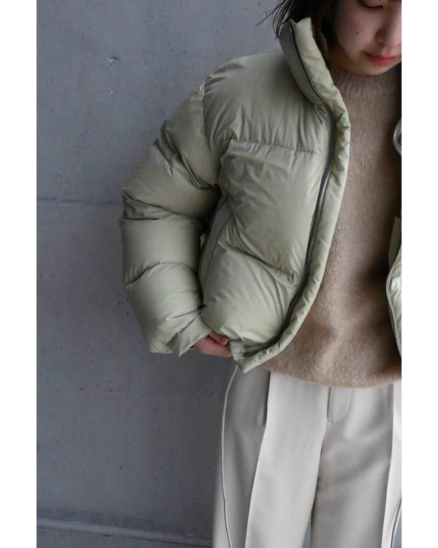 SUPER LIGHT NYLON RIPSTOP DOWN BLOUSON