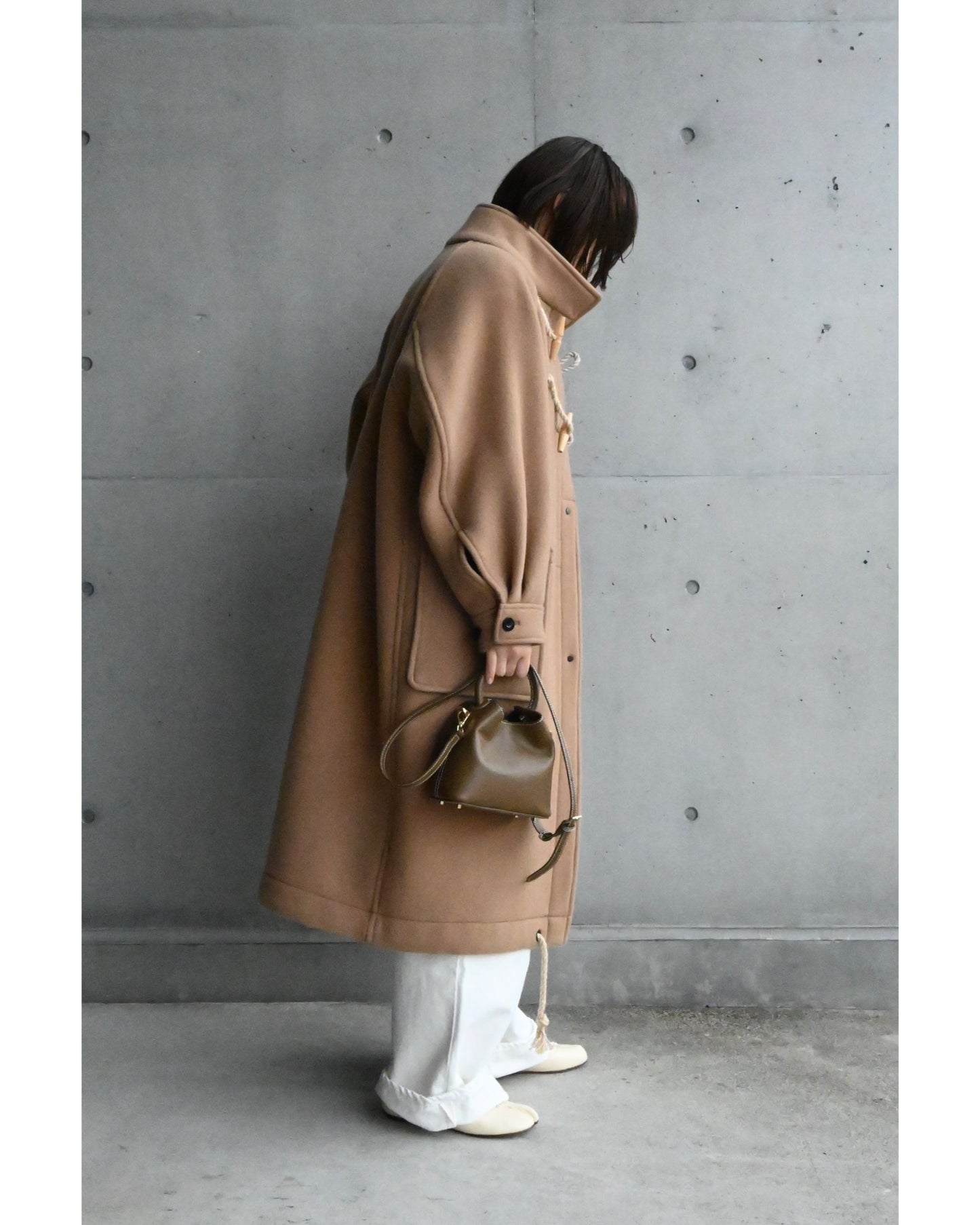 DOUBLE FACE DUFFLE COAT 17473