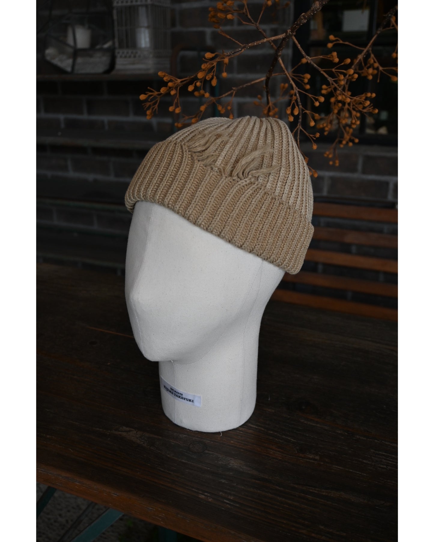 COTTON SULFER DYED WATCH CAP