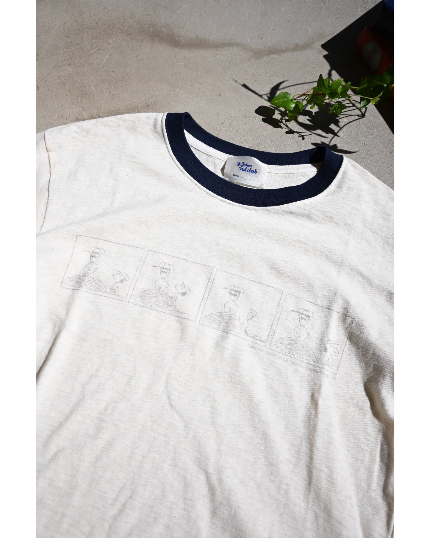 4-Panel Comic Ringer T-shirt