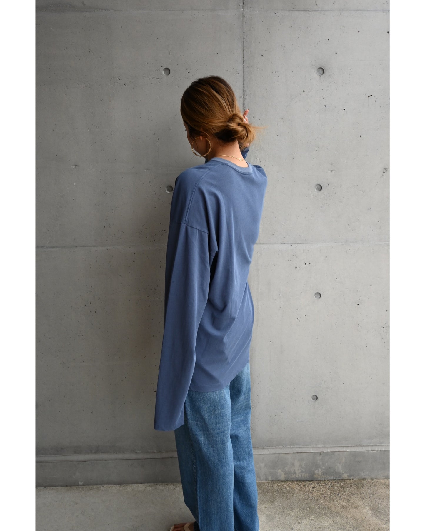 SEAVALLEY スケーターL/S TEE