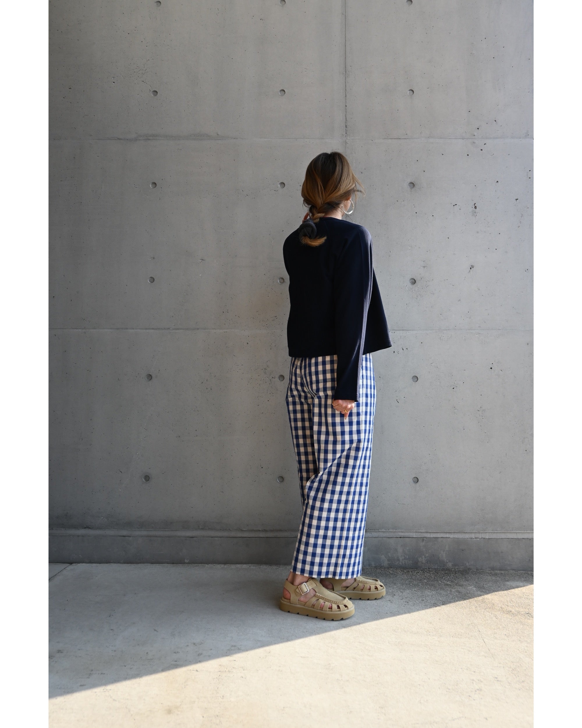 GINGHAM CHECK PANTS – TIME AFTER TIME