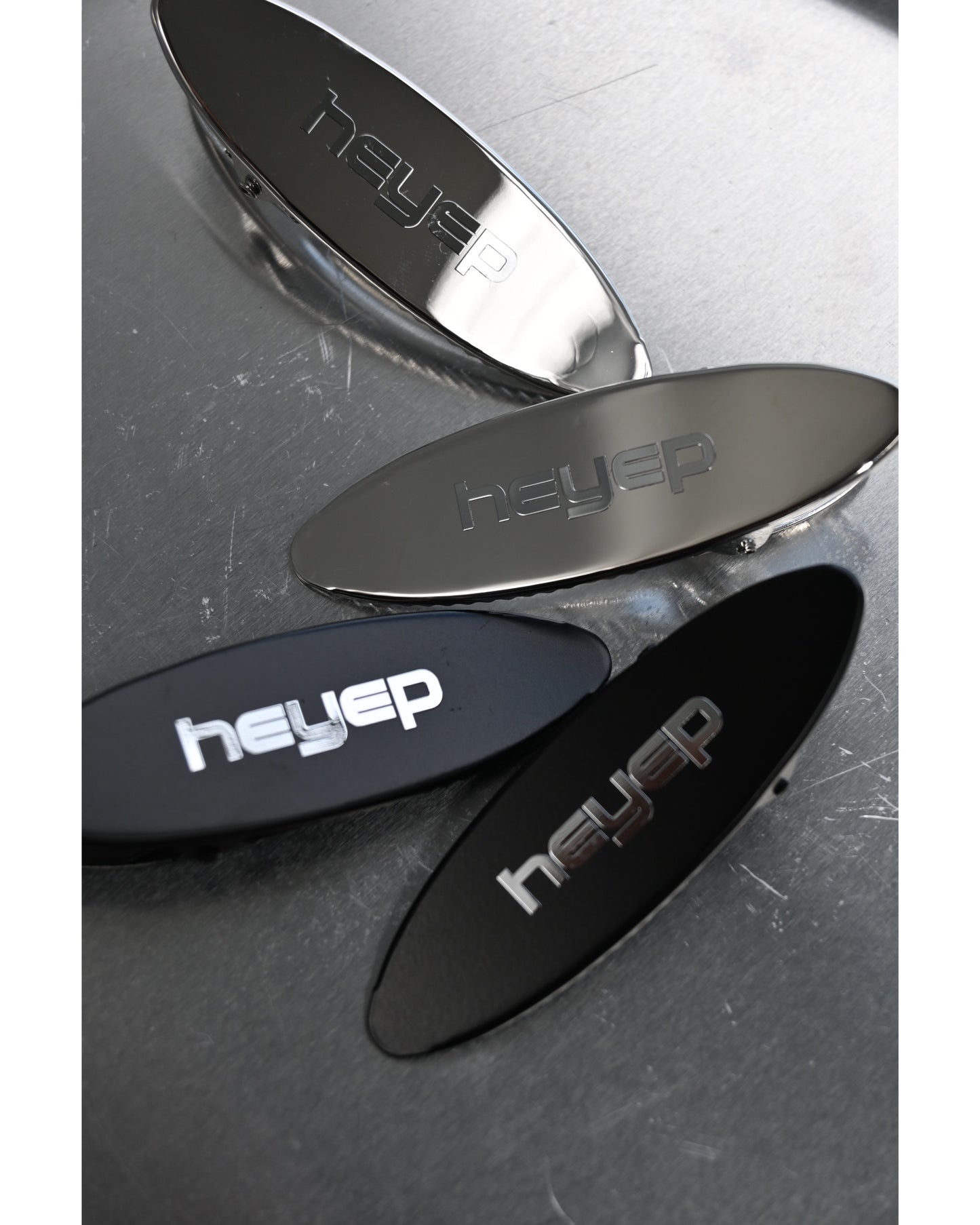 Oval Metal Flat Clips - 2 Piece Set