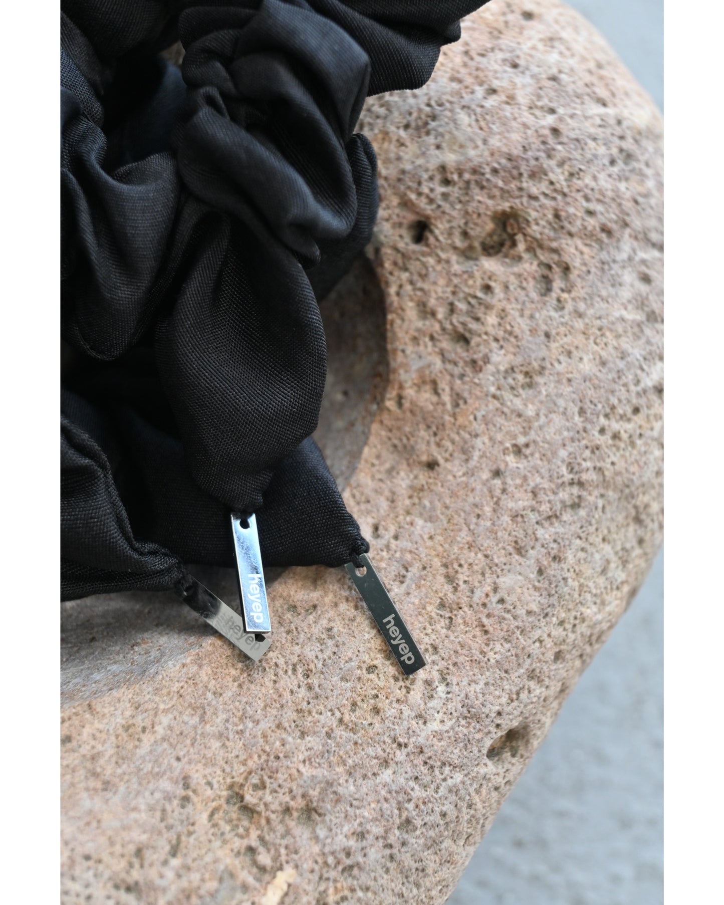 Silk Square Mini Scrunchie - 3 Piece Set