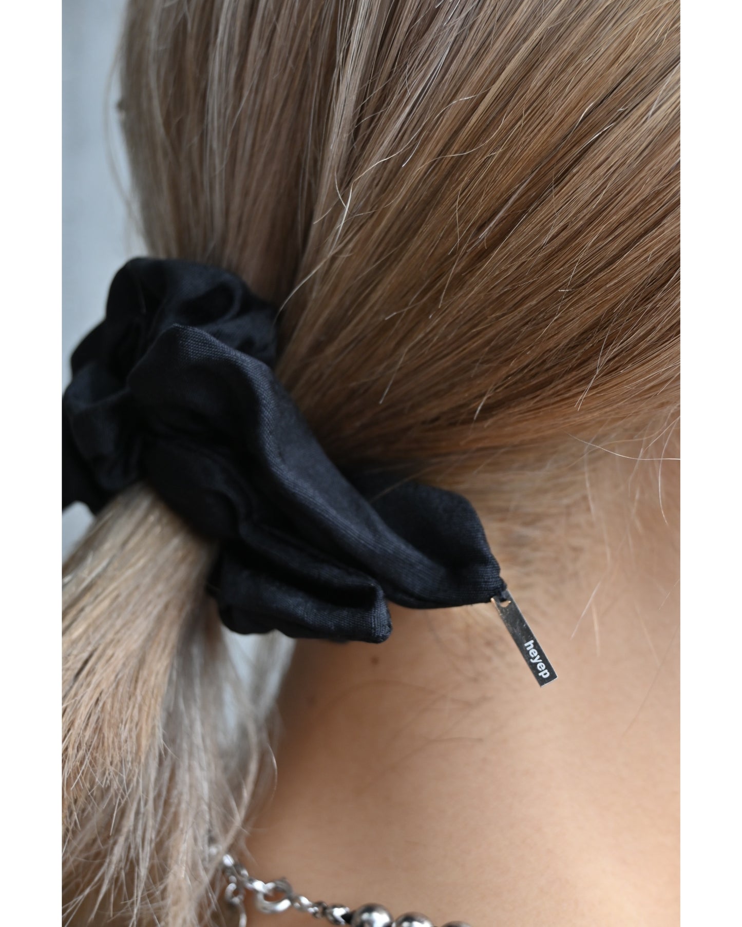 Silk Square Mini Scrunchie - 3 Piece Set