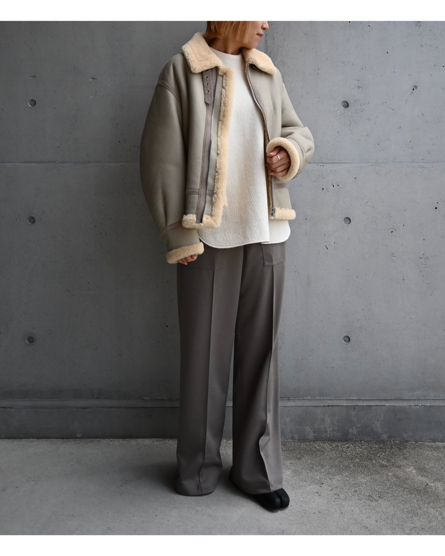 Sheep Mouton B-3 Flight Jacket