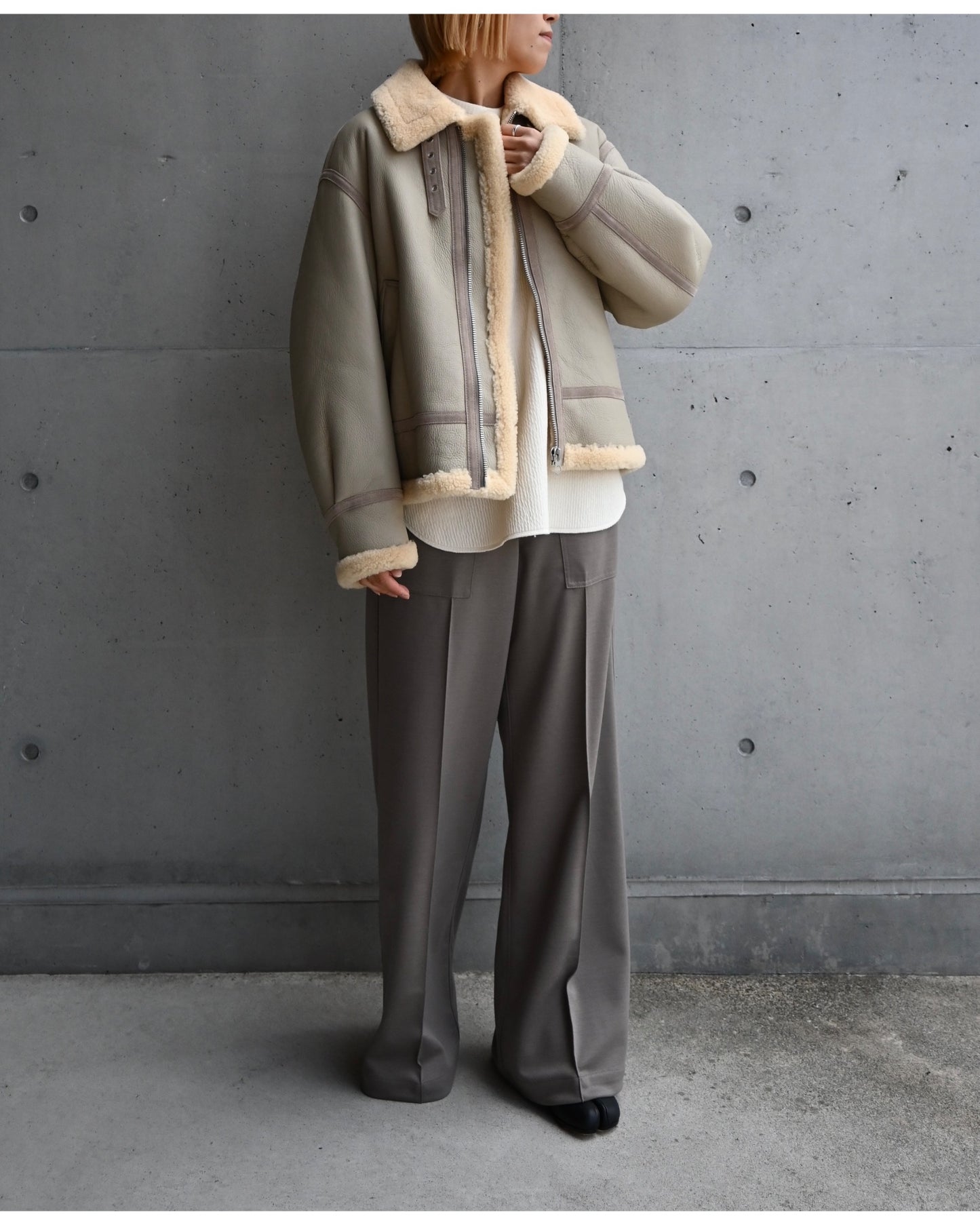 Sheep Mouton B-3 Flight Jacket