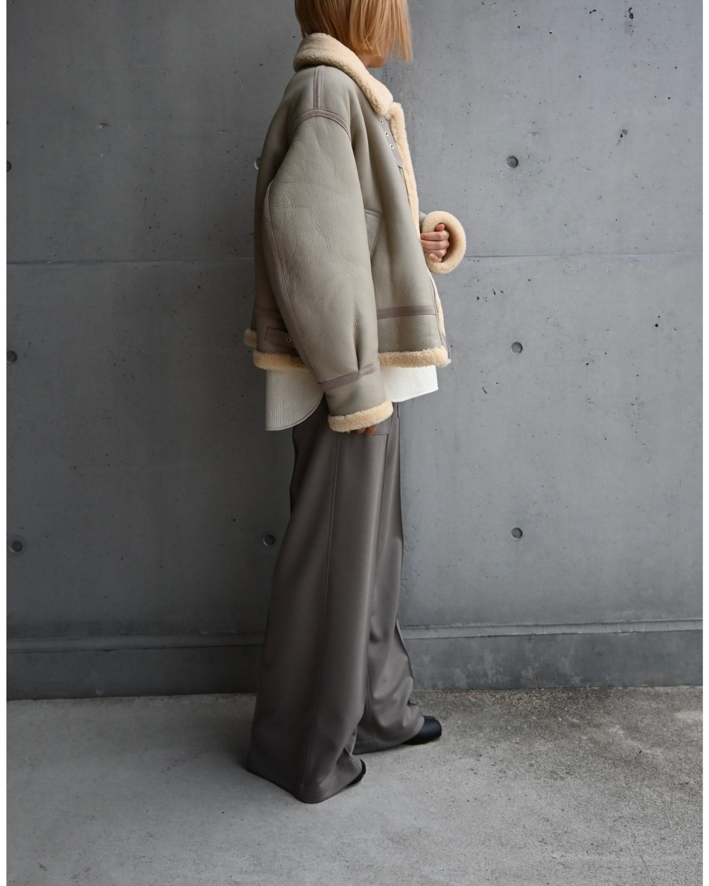 Sheep Mouton B-3 Flight Jacket