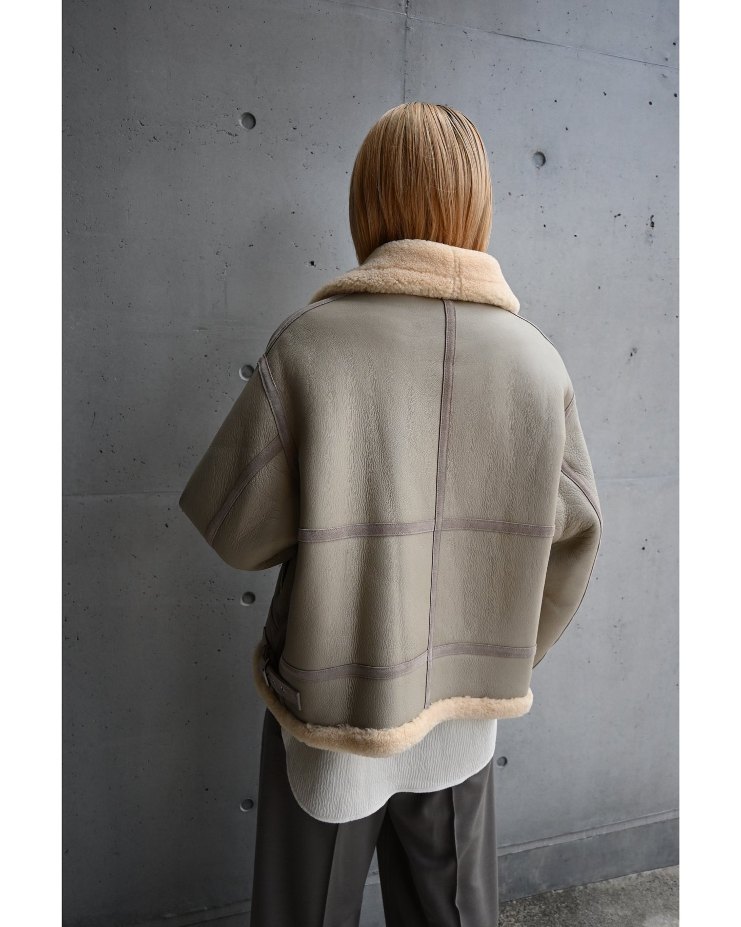 Sheep Mouton B-3 Flight Jacket