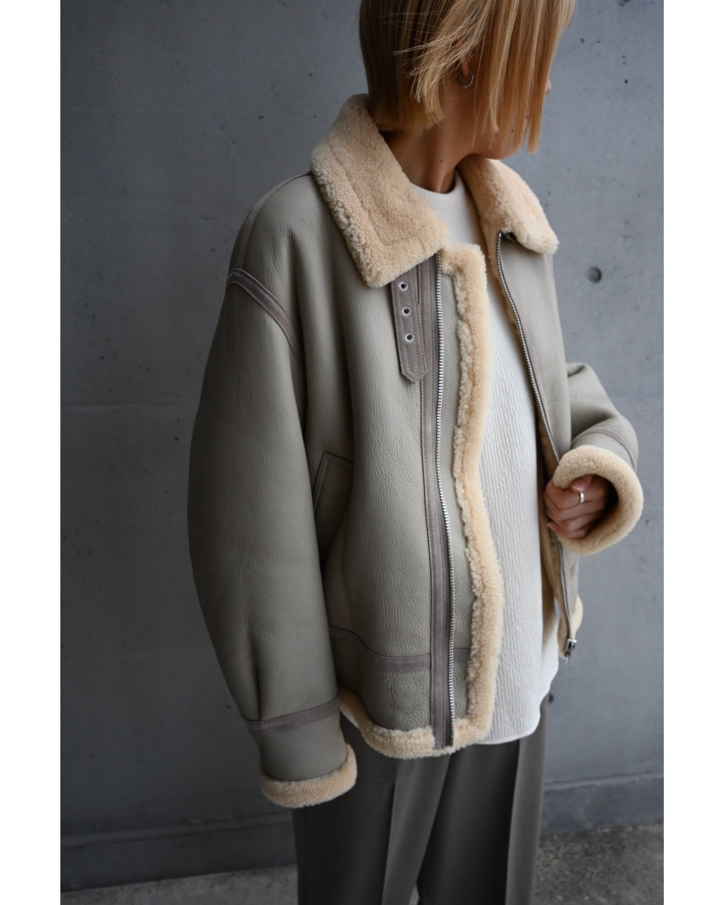 Sheep Mouton B-3 Flight Jacket