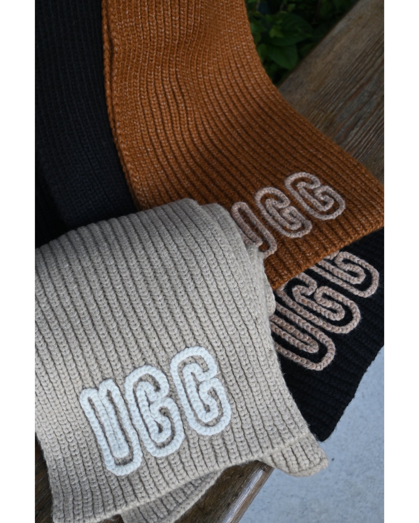 CHUNKY CRAFTED RIB SCARF