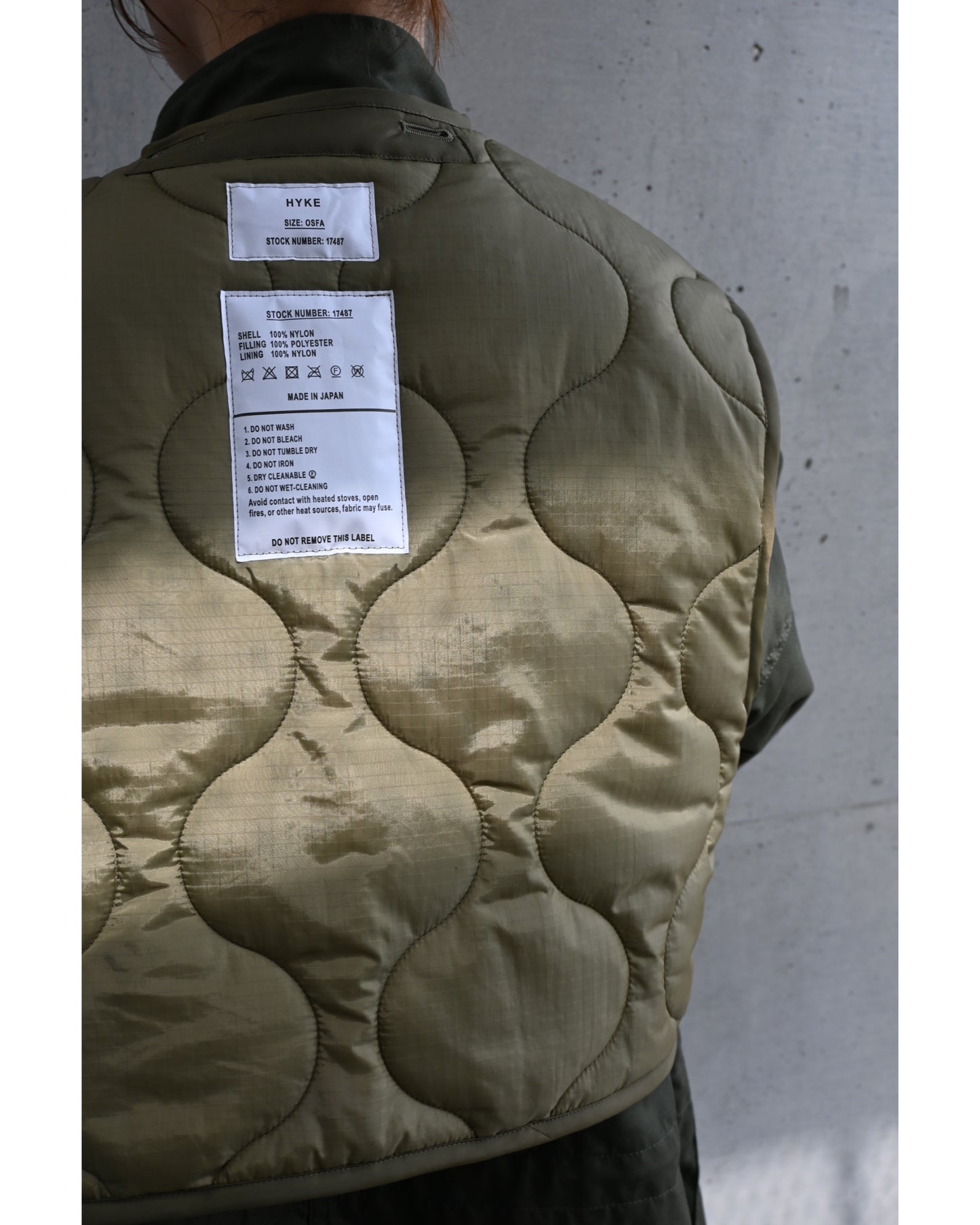 QUILTED LINER VEST 17487