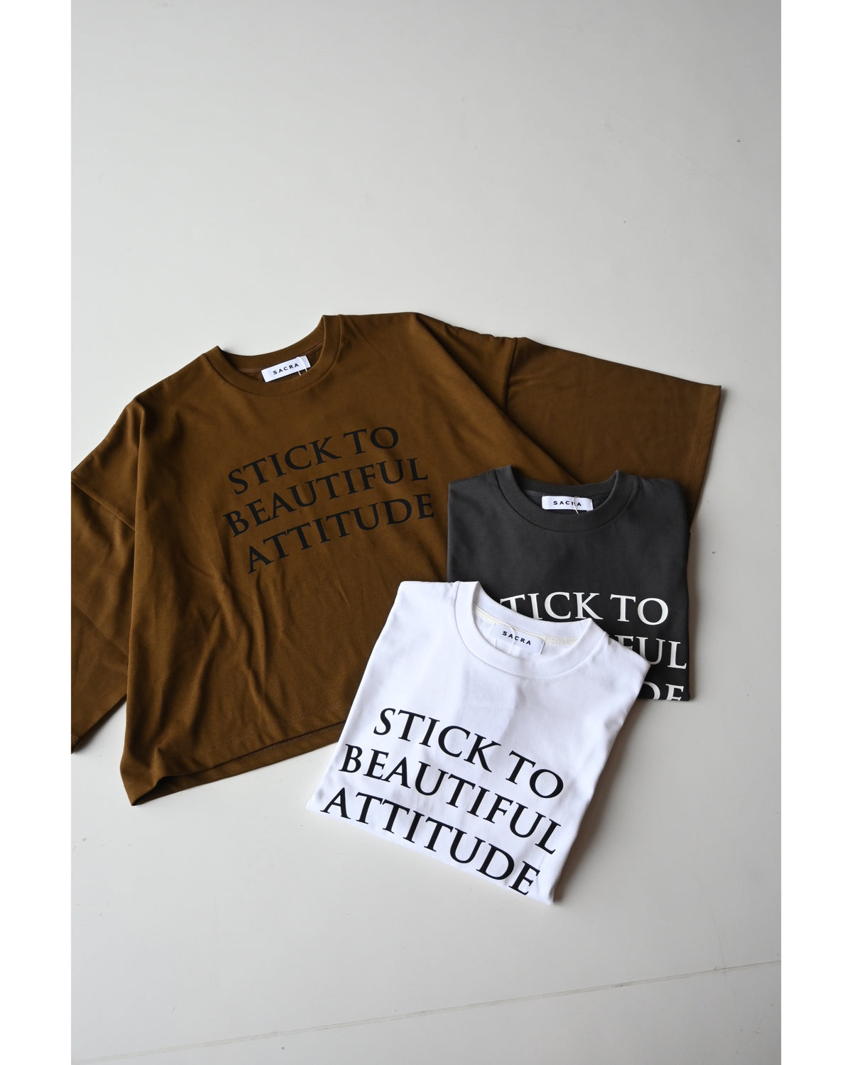 H.DENSITY COTTON CROPPED LOGO TOP