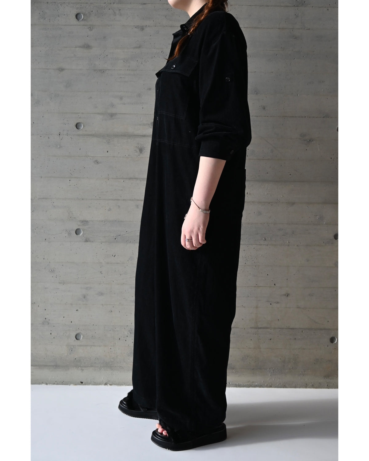 RY/CO NEEDLECORD JUMPSUIT