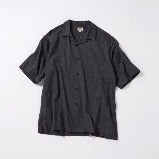 COVERT CHAMBRAY S/S OPEN SHIRT 39192