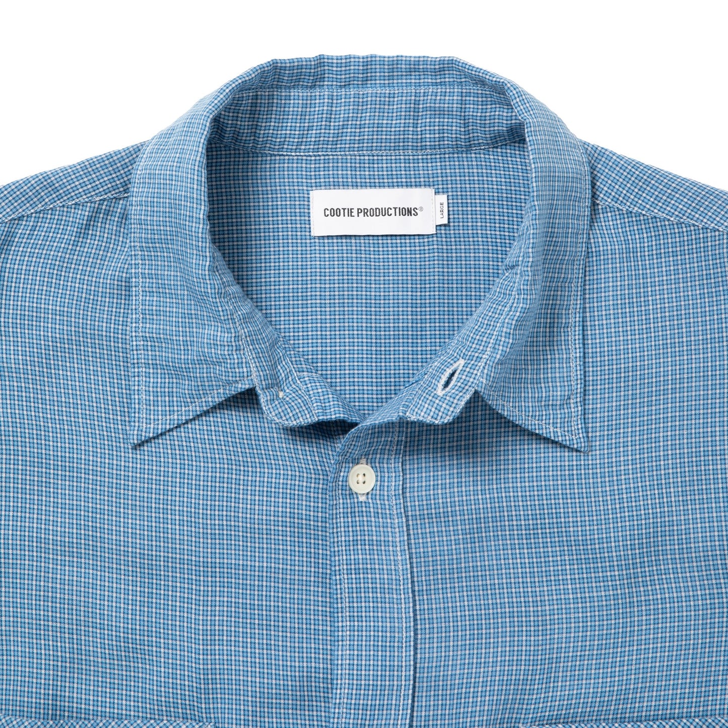 Double Gauze Check Oversized L/S Shirts