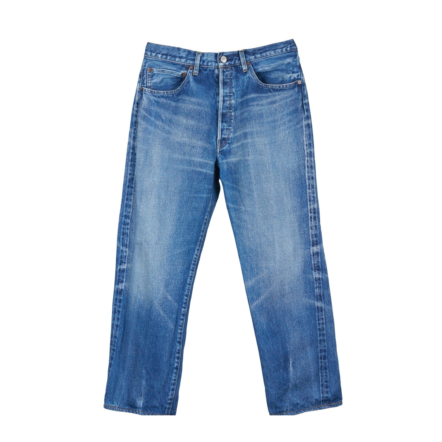 DENIM 5P PANTS H.WASH