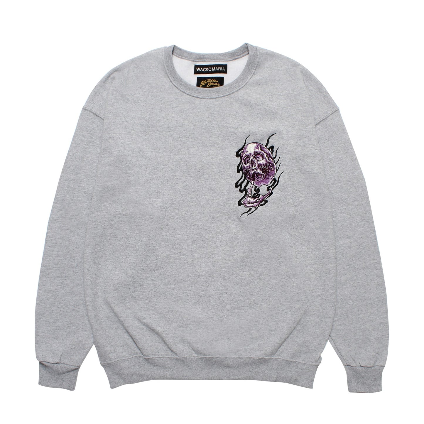 56 TATTOO STUDIO / CREW NECK SWEAT SHIRT