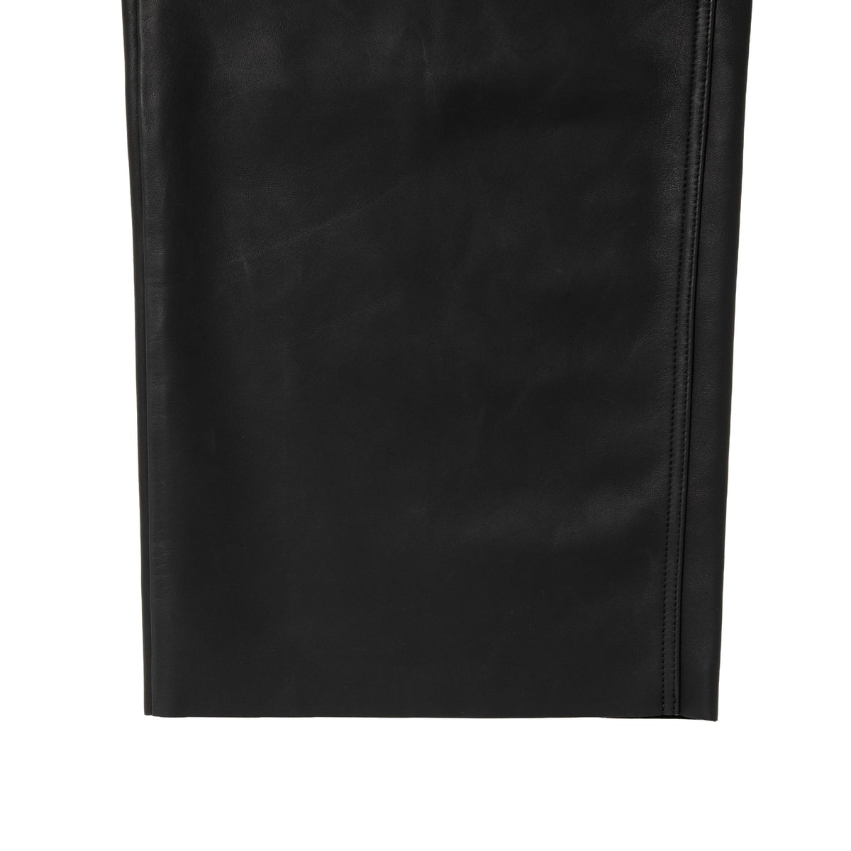 Sheep Leather Wide Leg Pants