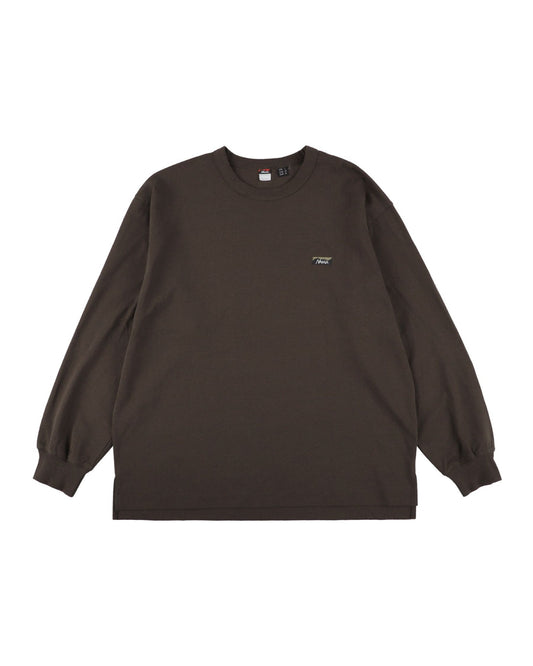 ECO HYBRID BOX LOGO EMBROIDERY L/S TEE