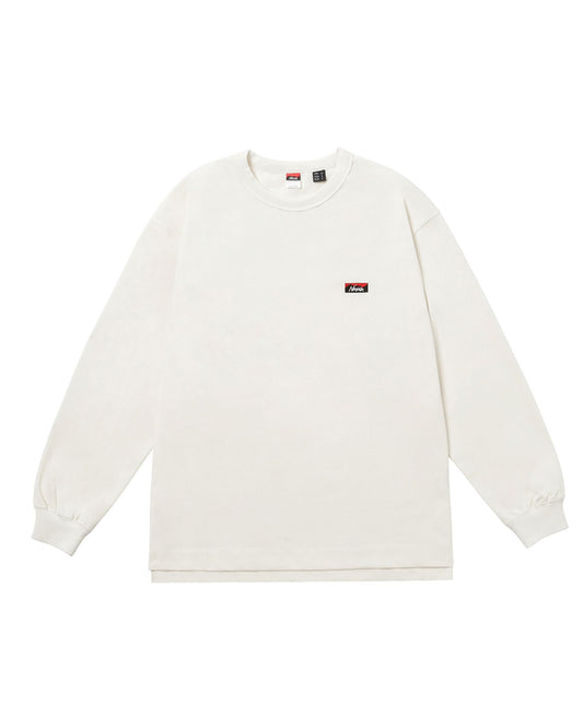 ECO HYBRID BOX LOGO EMBROIDERY L/S TEE