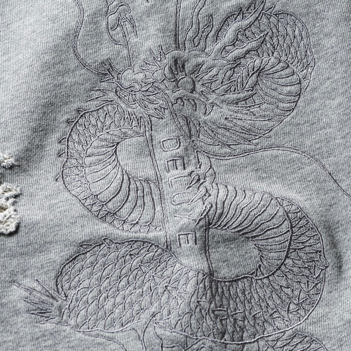 DAMAGE CREW SWEAT (TIGHTBOOTH x DELUXE)