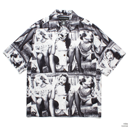 ELLEN VON UNWERTH / S/S HAWAIIAN SHIRT ( TYPE-2 )