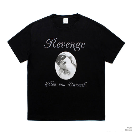 ELLEN VON UNWERTH / WASHED HEAVY WEIGHT CREW NECK T-SHIRT ( TYPE-1 )