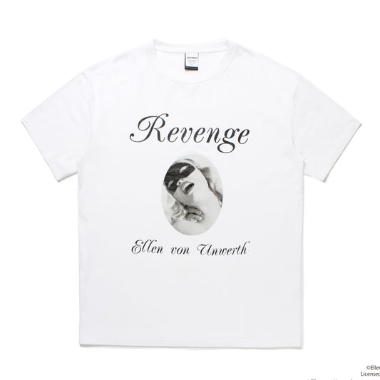 ELLEN VON UNWERTH / WASHED HEAVY WEIGHT CREW NECK T-SHIRT ( TYPE-1 )