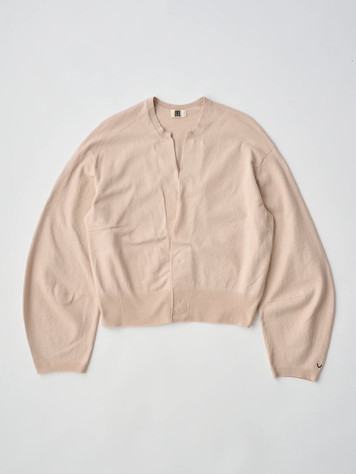 stretch organic cotton crew-neck C/D