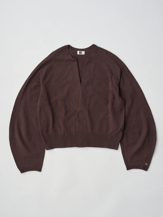 stretch organic cotton crew-neck C/D