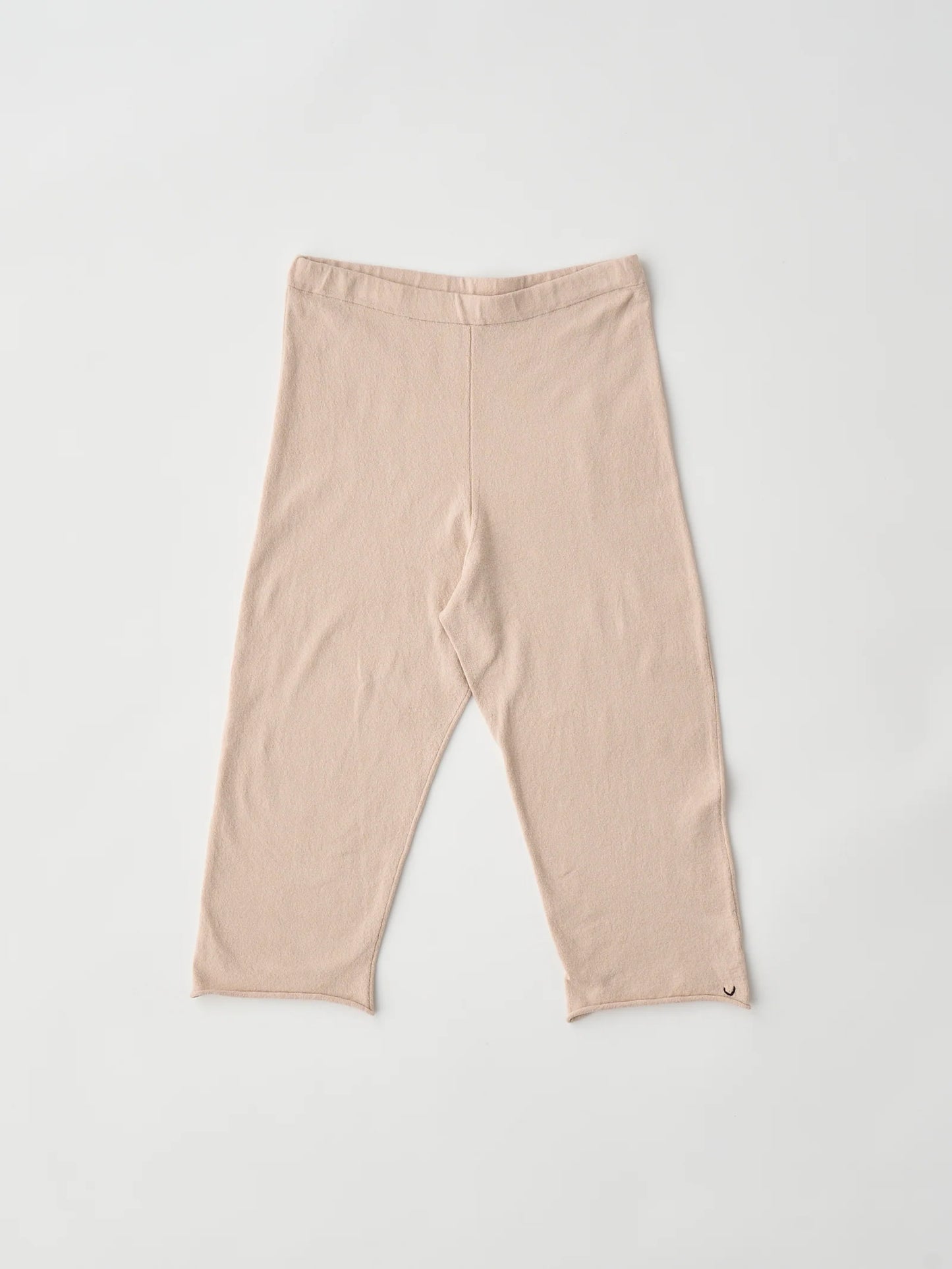 stretch organic cotton half leggings