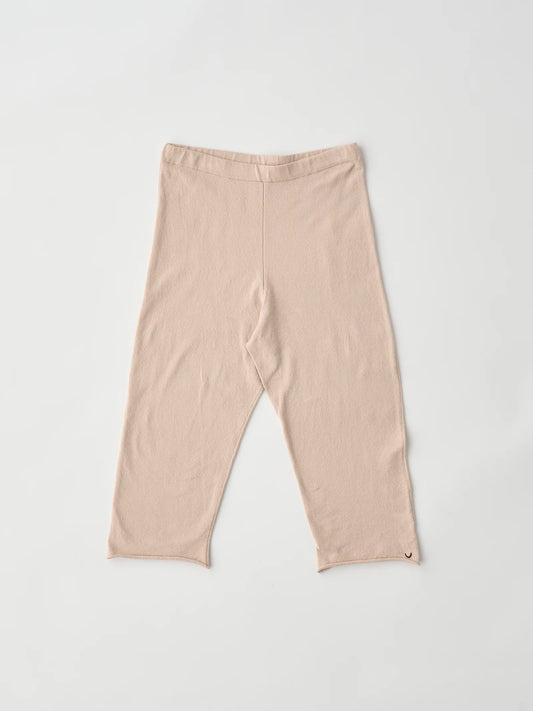 stretch organic cotton half leggings