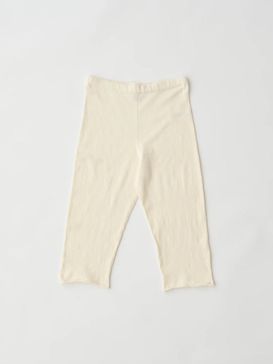 stretch organic cotton half leggings