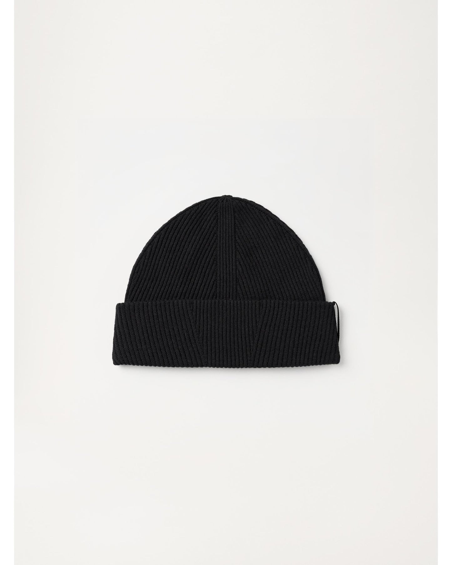 CONIC WOOL TOQUE  BLACK
