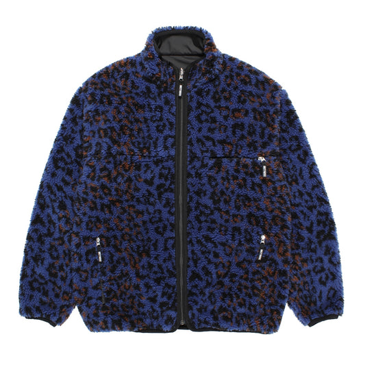 REVERSIBLE LEOPARD BOA JACKET