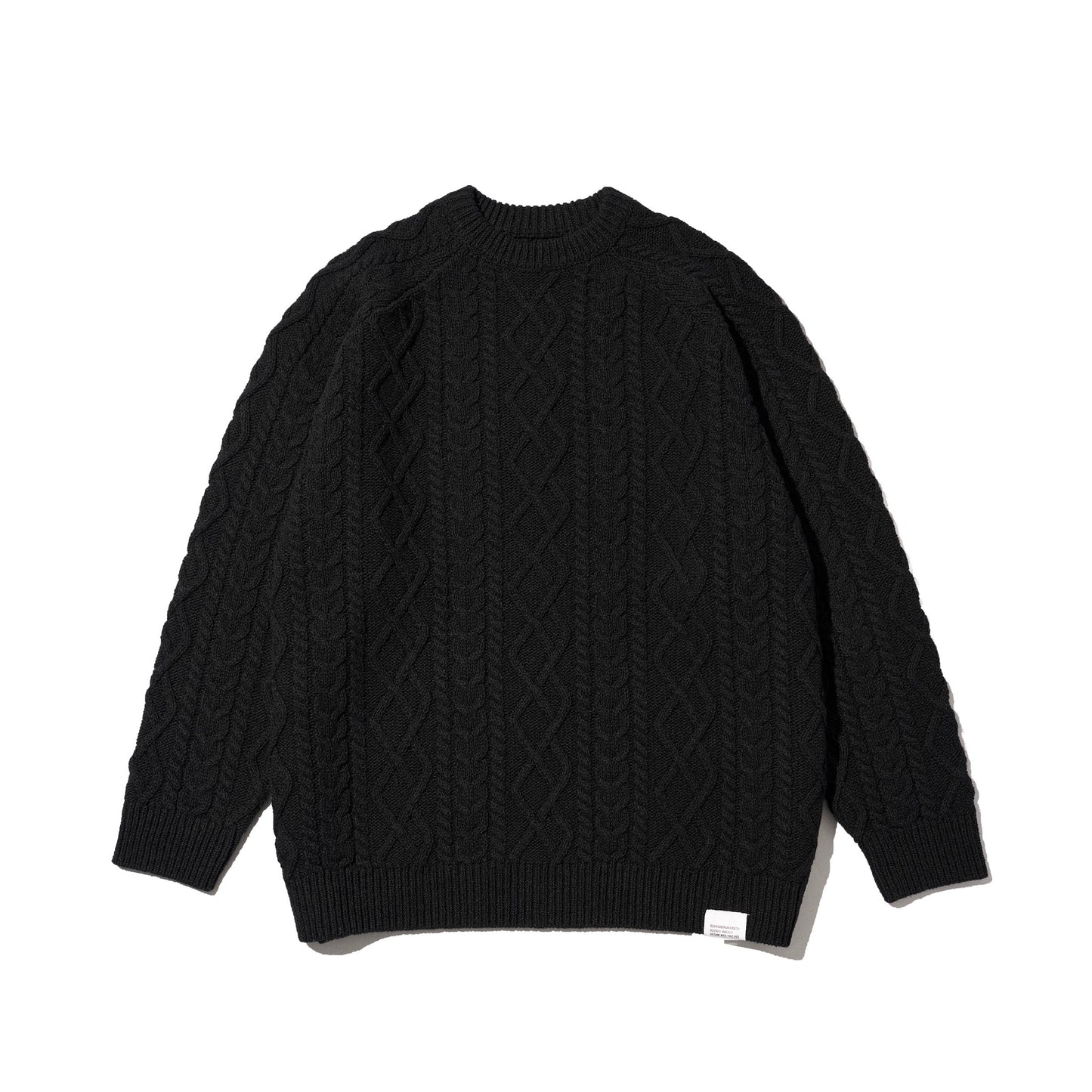 SHETLAND WOOL x SOLOTEX® TECH FISHERMAN SWEATER