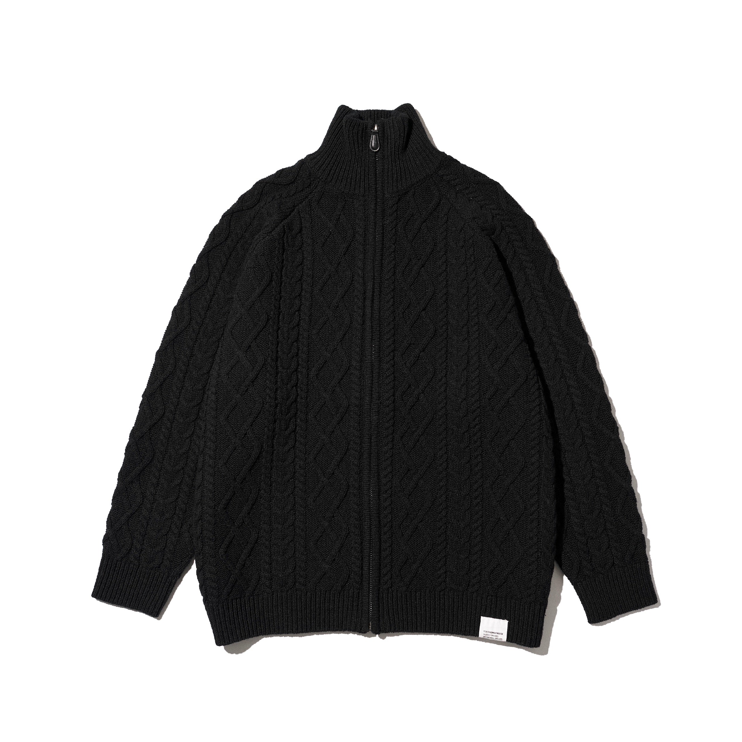SHETLAND WOOL x SOLOTEX® TECH FISHERMAN ZIP-UP – TIME AFTER TIME