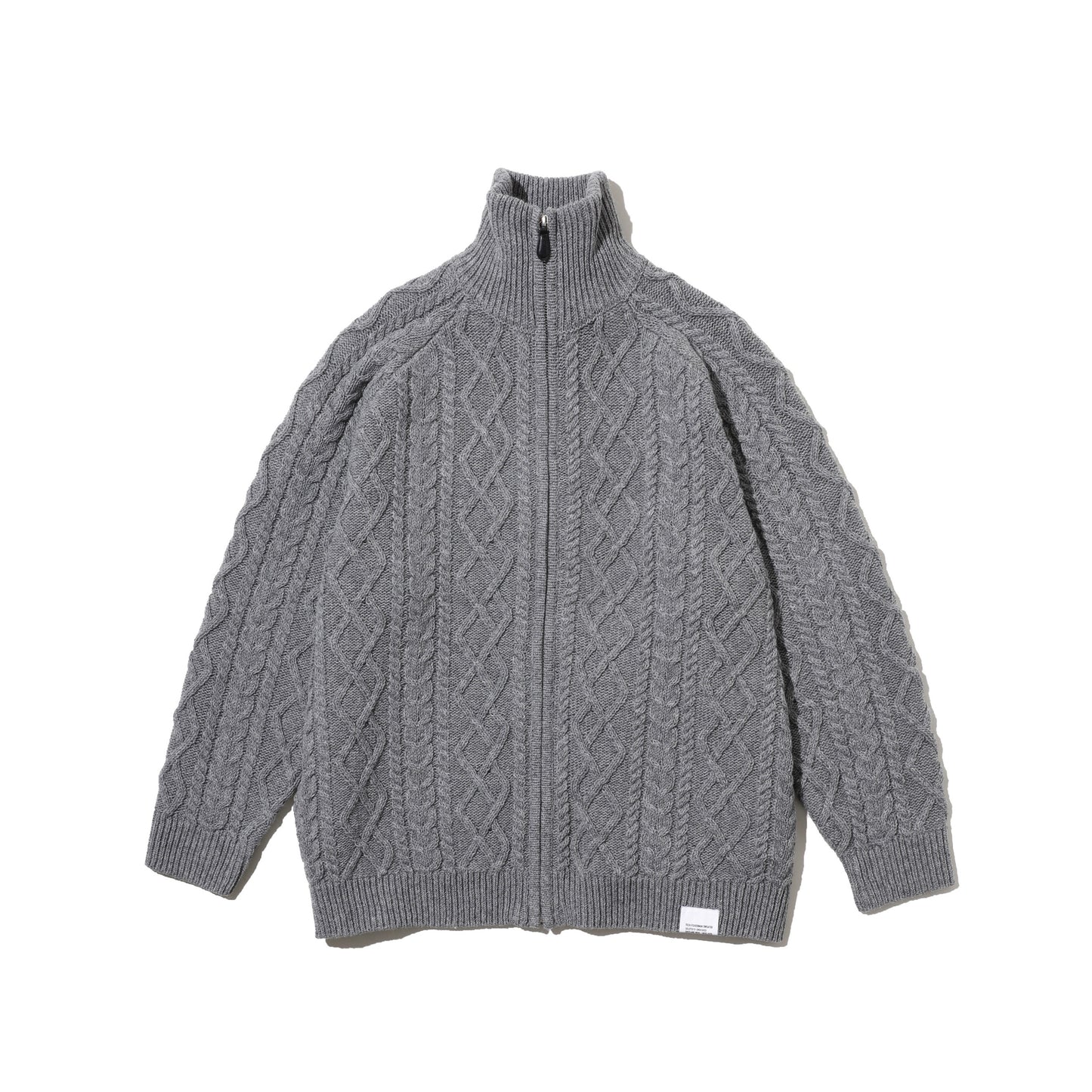 SHETLAND WOOL x SOLOTEX® TECH FISHERMAN ZIP-UP