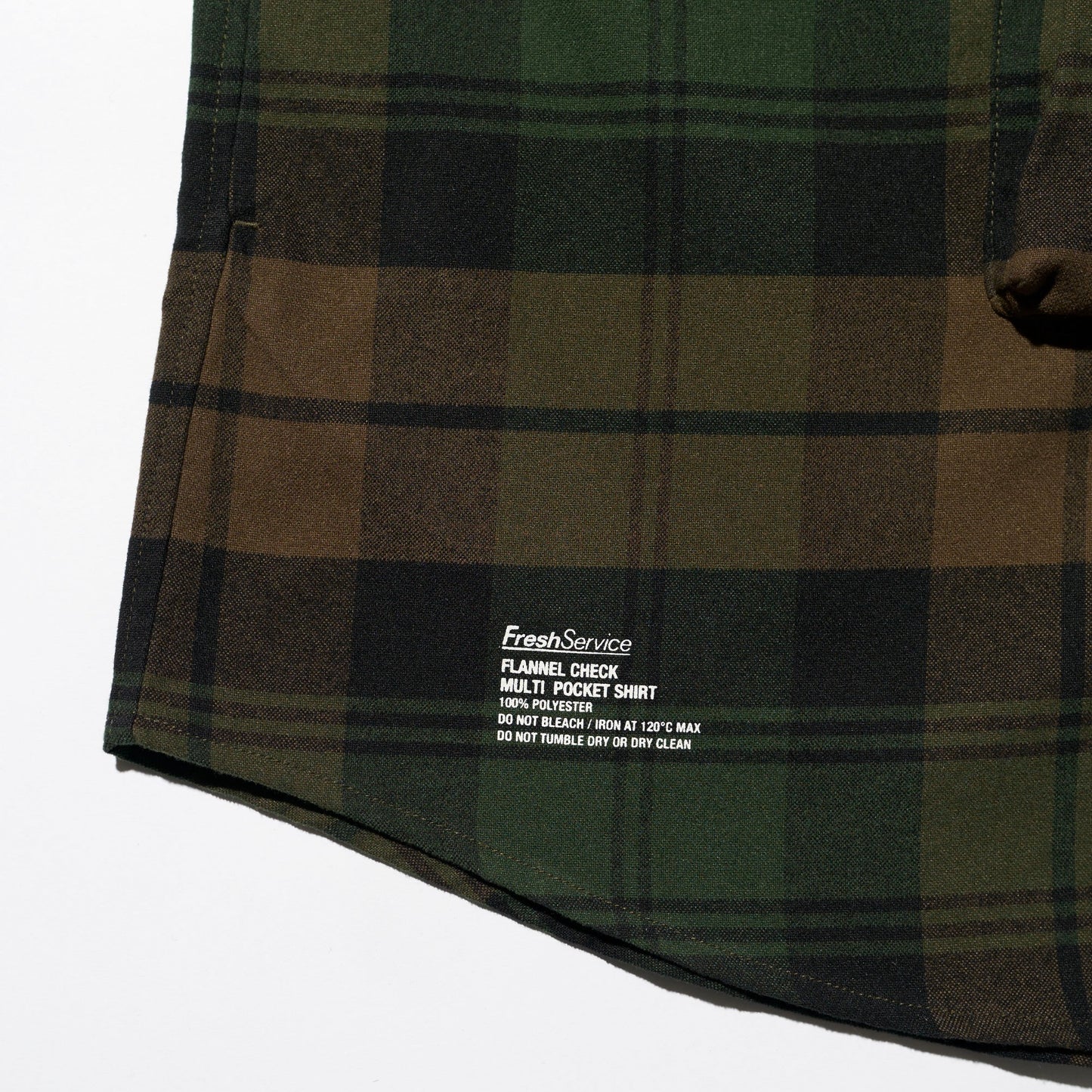 FLANNEL CHECK MULTI POCKET SHIRT