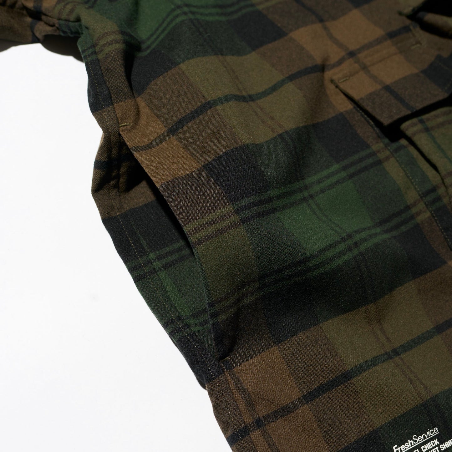 FLANNEL CHECK MULTI POCKET SHIRT